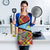 Saint Lucia Creole Day Apron Madras Pattern Zipper Stylized - Wonder Print Shop