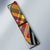 Saint Lucia Creole Day Auto Sun Shade Madras Pattern Zipper Stylized - Wonder Print Shop