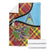 Saint Lucia Creole Day Blanket Madras Pattern Zipper Stylized - Wonder Print Shop