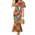 Saint Lucia Creole Day Family Matching Mermaid Dress and Hawaiian Shirt Madras Pattern Zipper Stylized - Wonder Print Shop