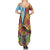 Saint Lucia Creole Day Family Matching Summer Maxi Dress and Hawaiian Shirt Madras Pattern Zipper Stylized - Wonder Print Shop