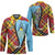 Saint Lucia Creole Day Hockey Jersey Madras Pattern Zipper Stylized - Wonder Print Shop