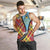 Saint Lucia Creole Day Men Tank Top Madras Pattern Zipper Stylized - Wonder Print Shop