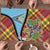 Saint Lucia Creole Day Puzzle Madras Pattern Zipper Stylized - Wonder Print Shop