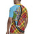 Saint Lucia Creole Day Rugby Jersey Madras Pattern Zipper Stylized - Wonder Print Shop