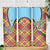 Saint Lucia Creole Day Skinny Tumbler Madras Pattern Zipper Stylized - Wonder Print Shop