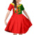 Personalised Portugal Independence Day Family Matching Puletasi Dress and Hawaiian Shirt Portuguesa Map Flag Style - Wonder Print Shop
