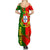 Personalised Portugal Independence Day Family Matching Summer Maxi Dress and Hawaiian Shirt Portuguesa Map Flag Style - Wonder Print Shop