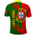 Personalised Portugal Independence Day Polo Shirt Portuguesa Map Flag Style - Wonder Print Shop