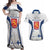 Personalised Finland Independence Day Couples Matching Off Shoulder Maxi Dress and Hawaiian Shirt Suomi Coat Of Arms Special Version LT01