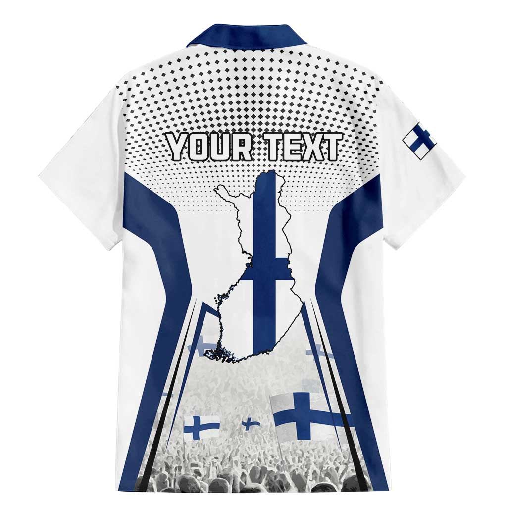 Personalised Finland Independence Day Family Matching Mermaid Dress and Hawaiian Shirt Suomi Coat Of Arms Special Version LT01