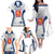 Personalised Finland Independence Day Family Matching Off Shoulder Long Sleeve Dress and Hawaiian Shirt Suomi Coat Of Arms Special Version LT01
