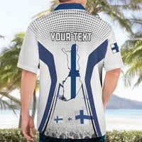 Personalised Finland Independence Day Hawaiian Shirt Suomi Coat Of Arms Special Version LT01
