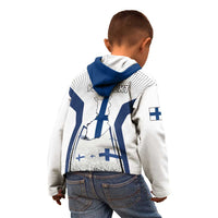 Personalised Finland Independence Day Kid Hoodie Suomi Coat Of Arms Special Version LT01