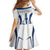 Personalised Finland Independence Day Kid Short Sleeve Dress Suomi Coat Of Arms Special Version LT01
