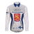 Personalised Finland Independence Day Long Sleeve Button Shirt Suomi Coat Of Arms Special Version LT01