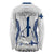 Personalised Finland Independence Day Long Sleeve Shirt Suomi Coat Of Arms Special Version LT01