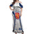 Personalised Finland Independence Day Off Shoulder Maxi Dress Suomi Coat Of Arms Special Version LT01