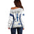 Personalised Finland Independence Day Off Shoulder Sweater Suomi Coat Of Arms Special Version LT01