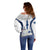 Personalised Finland Independence Day Off Shoulder Sweater Suomi Coat Of Arms Special Version LT01