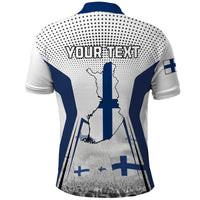 Personalised Finland Independence Day Polo Shirt Suomi Coat Of Arms Special Version LT01