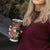 South Africa Christmas Tumbler Cup Black Santa Claus Riding Springbok - Wonder Print Shop