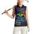 Personalized As Long As I Breathe You'll Be Remembered Women Sleeveless Polo Shirt Feather Infinity Luxury Dragonfly - Wonder Print Shop