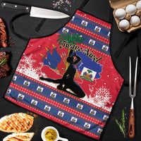 Ayiti Jwaye Nwel Apron Haiti Merry Christmas - Wonder Print Shop