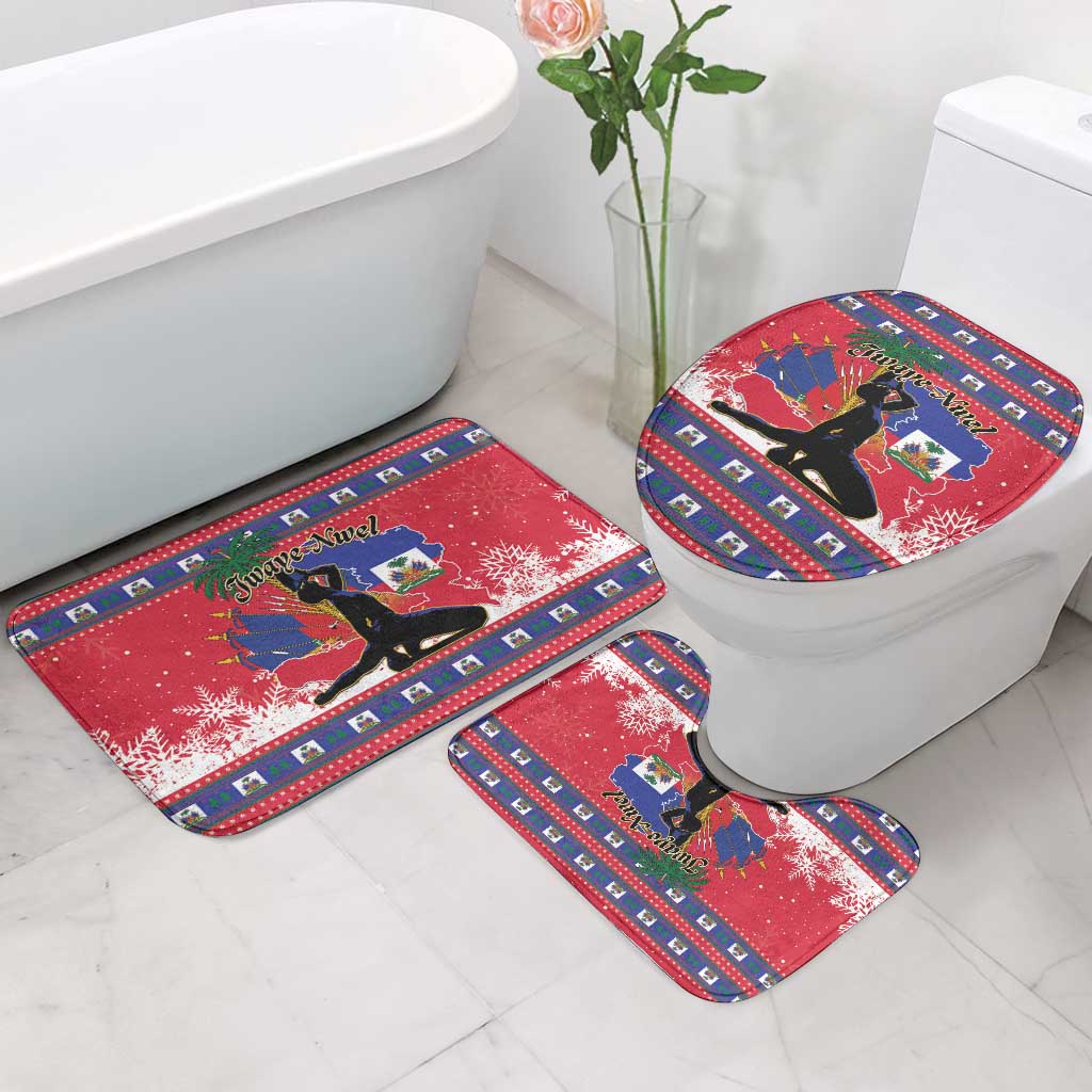 Ayiti Jwaye Nwel Bathroom Set Haiti Merry Christmas - Wonder Print Shop