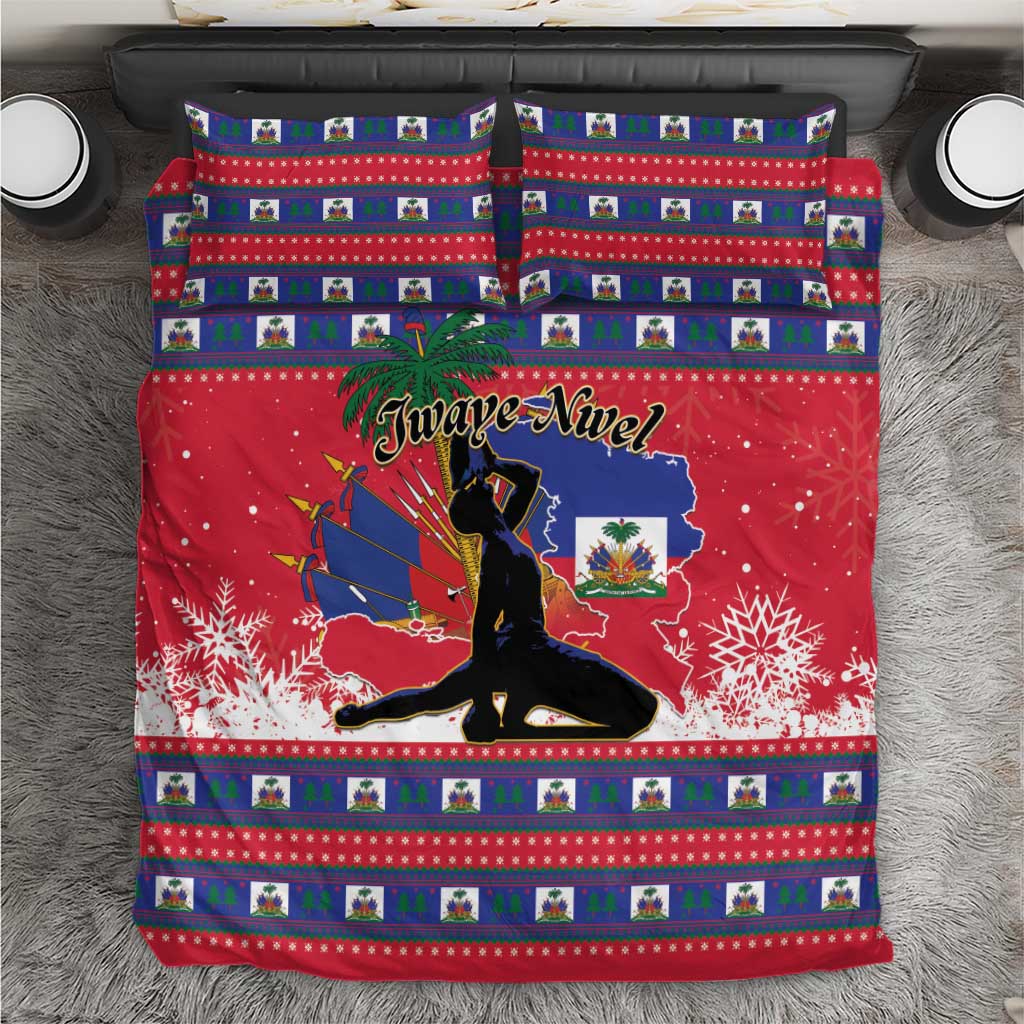 Ayiti Jwaye Nwel Bedding Set Haiti Merry Christmas - Wonder Print Shop