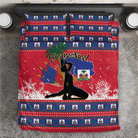 Ayiti Jwaye Nwel Bedding Set Haiti Merry Christmas - Wonder Print Shop