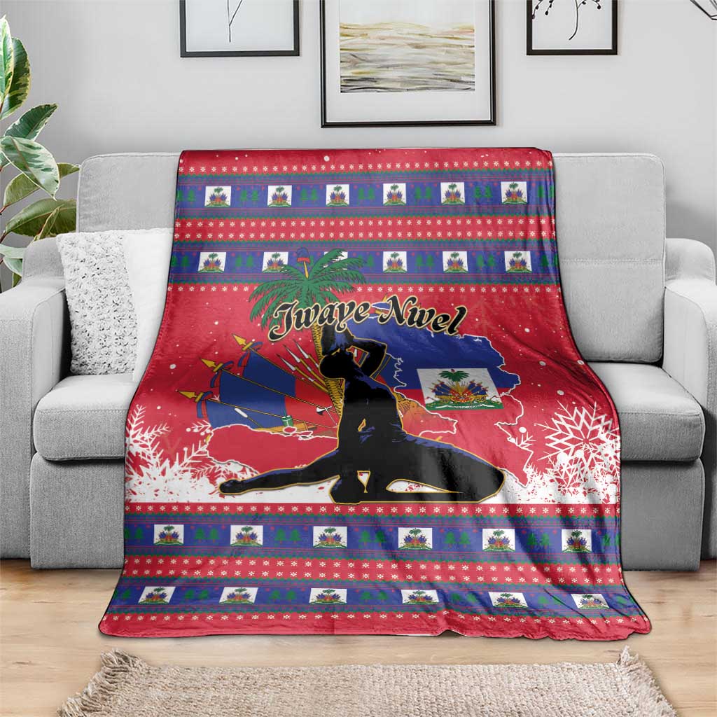 Ayiti Jwaye Nwel Blanket Haiti Merry Christmas - Wonder Print Shop