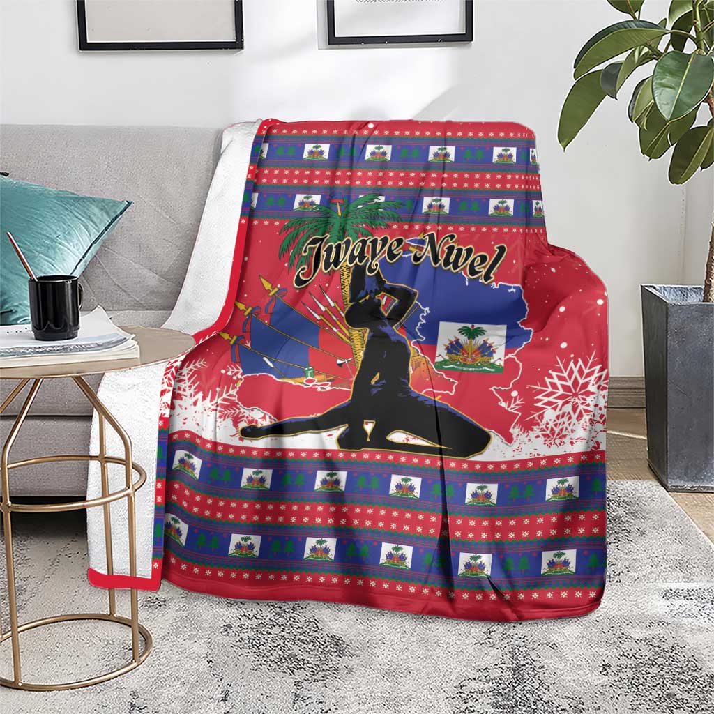 Ayiti Jwaye Nwel Blanket Haiti Merry Christmas - Wonder Print Shop