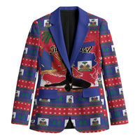 Personalized Ayiti Jwaye Nwel Blazer Haiti Merry Christmas - Wonder Print Shop