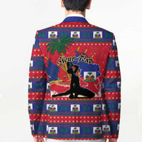 Personalized Ayiti Jwaye Nwel Blazer Haiti Merry Christmas - Wonder Print Shop