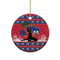 Ayiti Jwaye Nwel Ceramic Ornament Haiti Merry Christmas - Wonder Print Shop