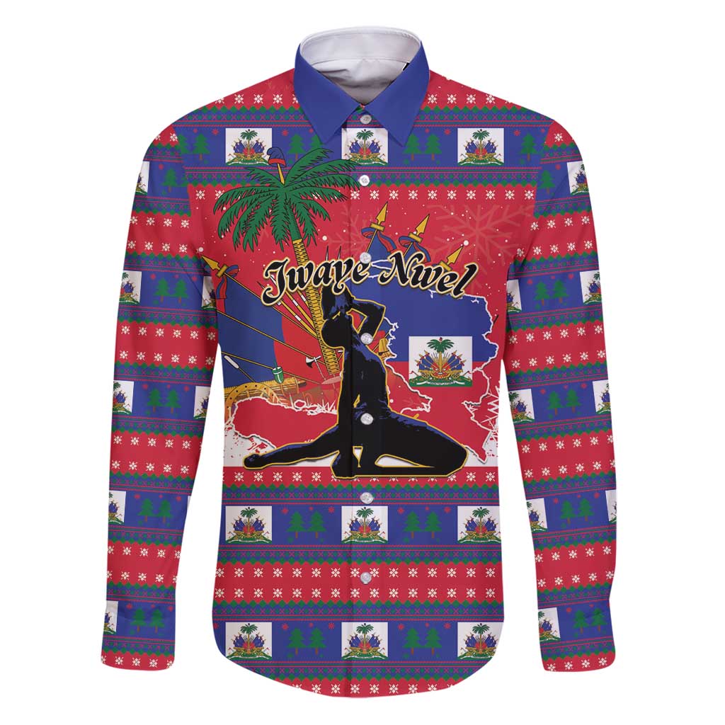 Personalized Ayiti Jwaye Nwel Family Matching Puletasi and Hawaiian Shirt Haiti Merry Christmas - Wonder Print Shop