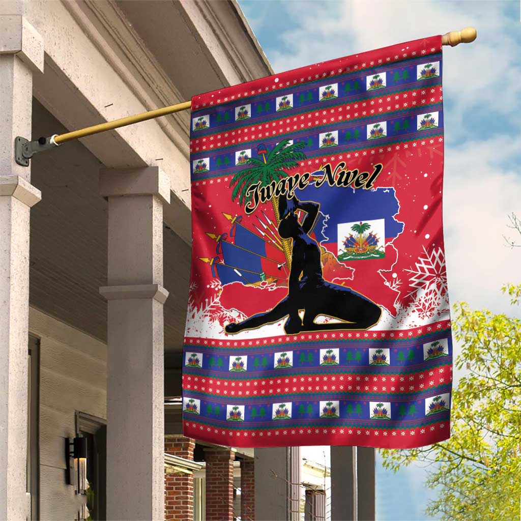 Ayiti Jwaye Nwel Garden Flag Haiti Merry Christmas - Wonder Print Shop