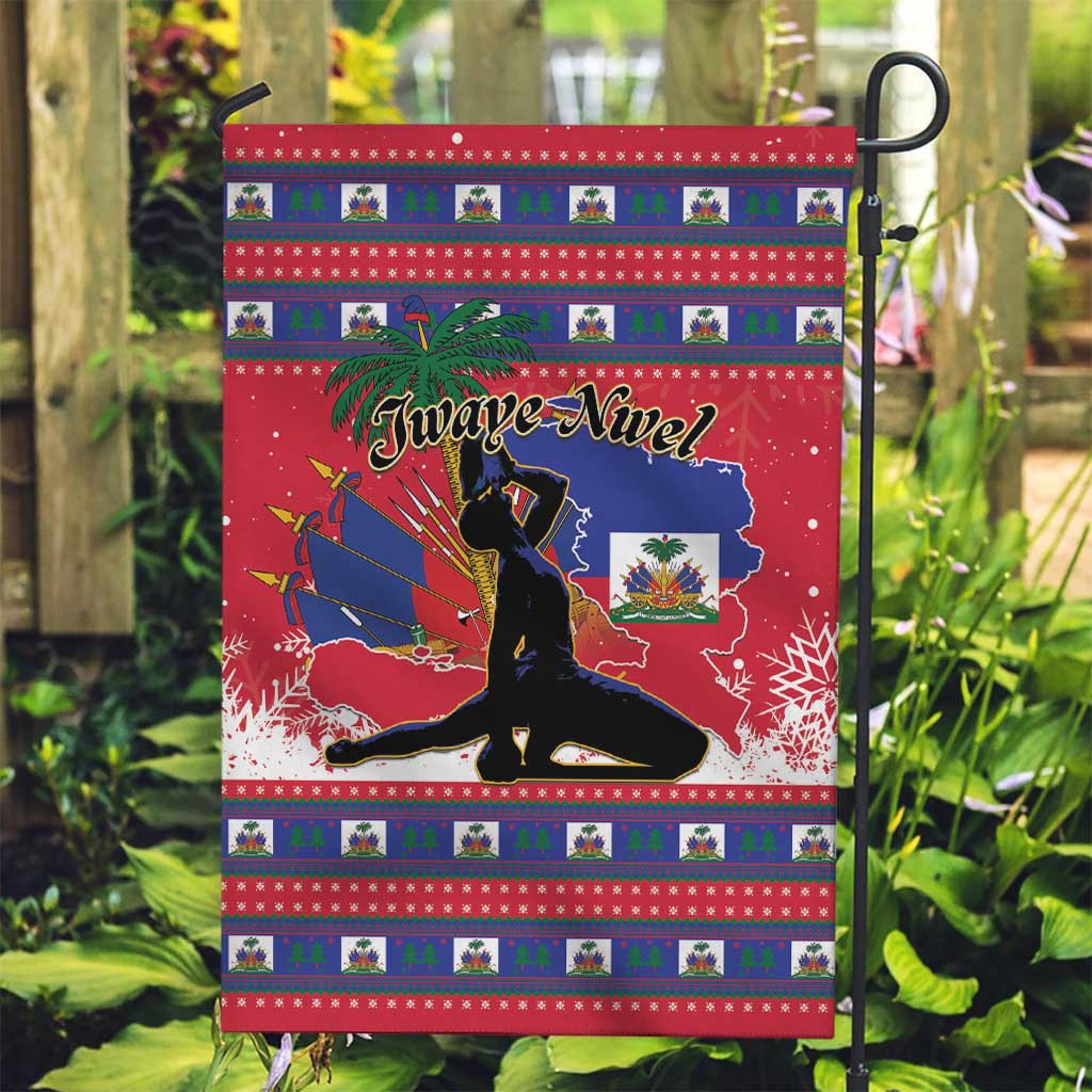 Ayiti Jwaye Nwel Garden Flag Haiti Merry Christmas - Wonder Print Shop