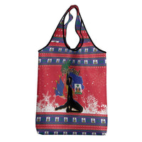Ayiti Jwaye Nwel Grocery Bag Haiti Merry Christmas - Wonder Print Shop