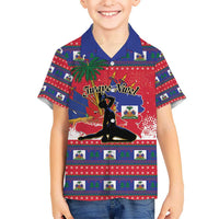 Personalized Ayiti Jwaye Nwel Hawaiian Shirt Haiti Merry Christmas - Wonder Print Shop