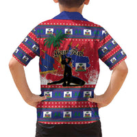 Personalized Ayiti Jwaye Nwel Hawaiian Shirt Haiti Merry Christmas - Wonder Print Shop