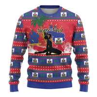 Ayiti Jwaye Nwel Ugly Christmas Sweater Haiti Merry Christmas - Wonder Print Shop