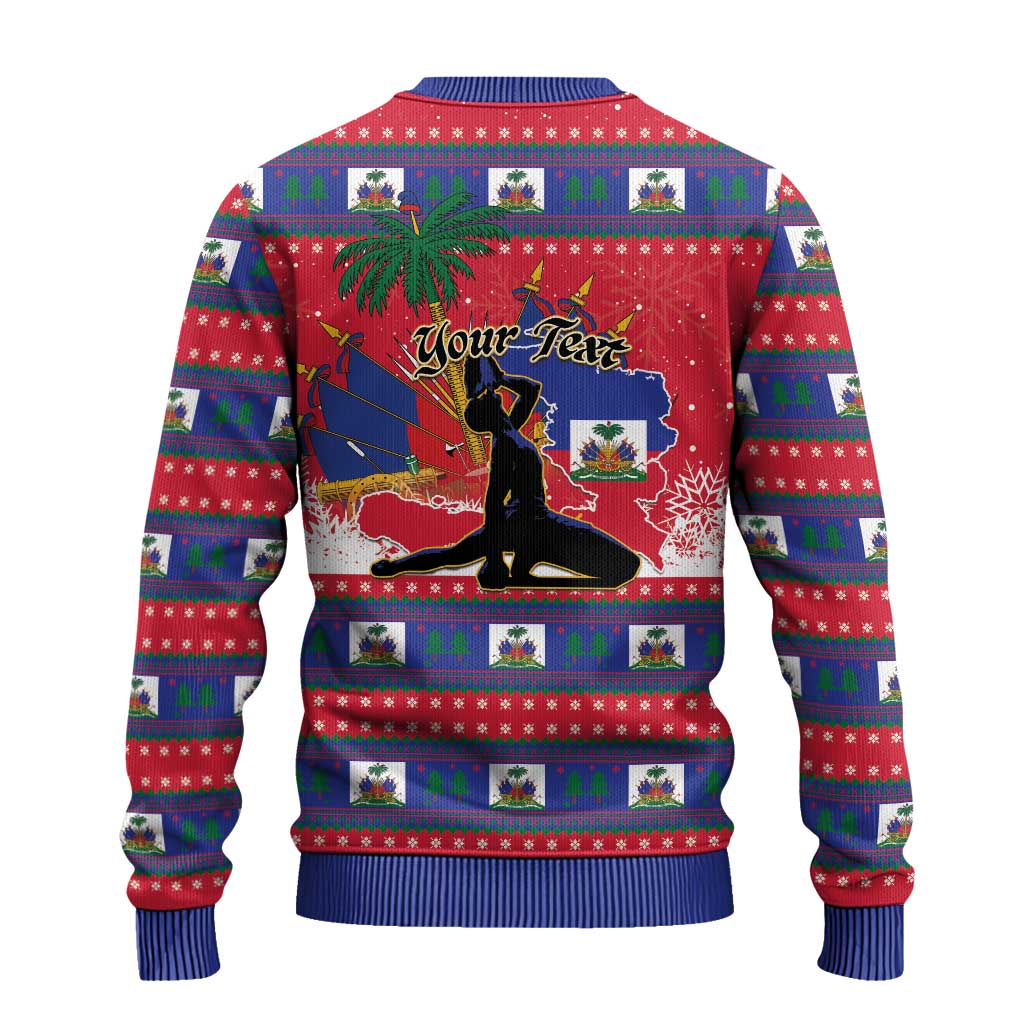 Ayiti Jwaye Nwel Ugly Christmas Sweater Haiti Merry Christmas - Wonder Print Shop