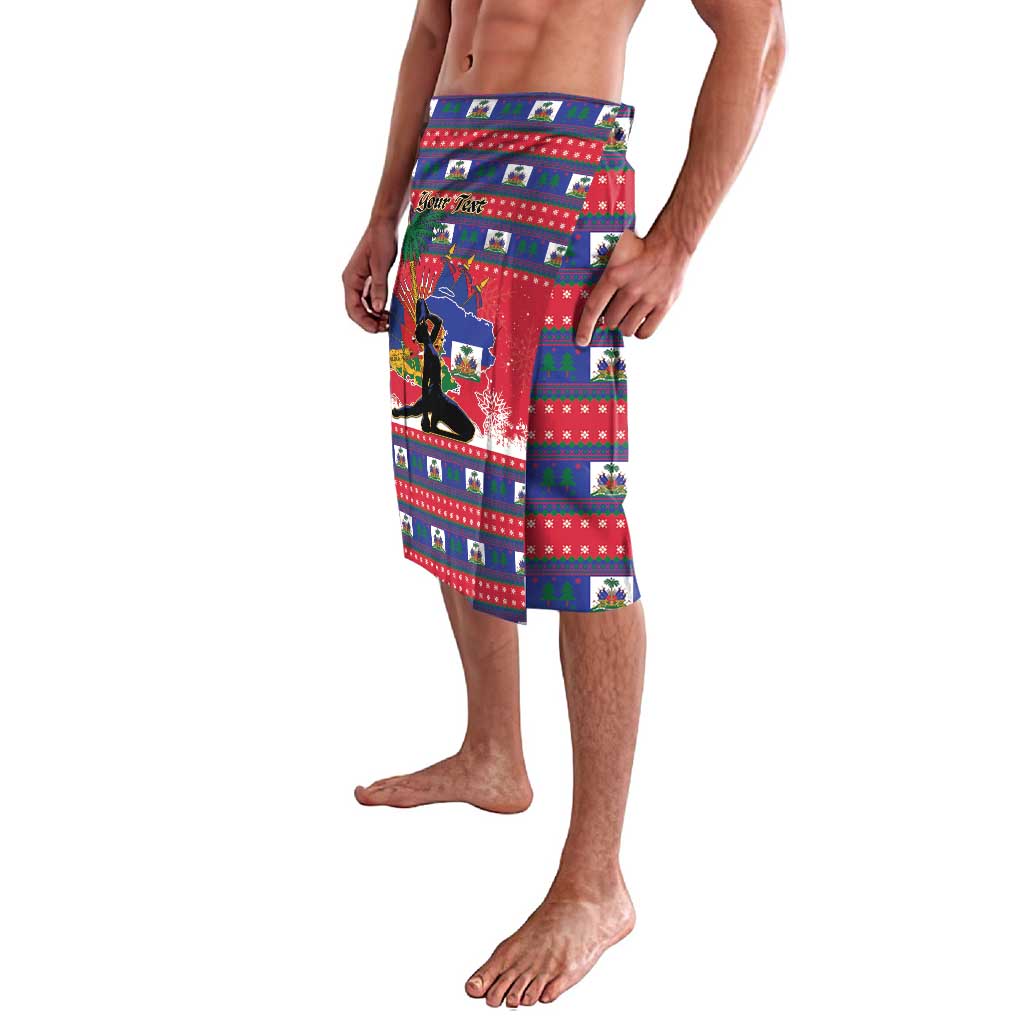 Personalized Ayiti Jwaye Nwel Lavalava Haiti Merry Christmas - Wonder Print Shop
