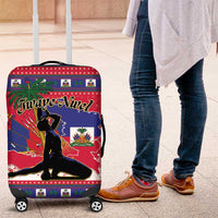 Ayiti Jwaye Nwel Luggage Cover Haiti Merry Christmas - Wonder Print Shop