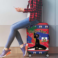 Ayiti Jwaye Nwel Luggage Cover Haiti Merry Christmas - Wonder Print Shop