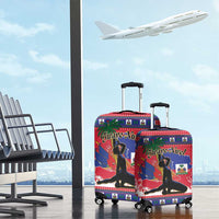 Ayiti Jwaye Nwel Luggage Cover Haiti Merry Christmas - Wonder Print Shop