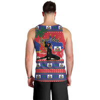 Personalized Ayiti Jwaye Nwel Men Tank Top Haiti Merry Christmas - Wonder Print Shop