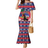 Personalized Ayiti Jwaye Nwel Mermaid Dress Haiti Merry Christmas - Wonder Print Shop